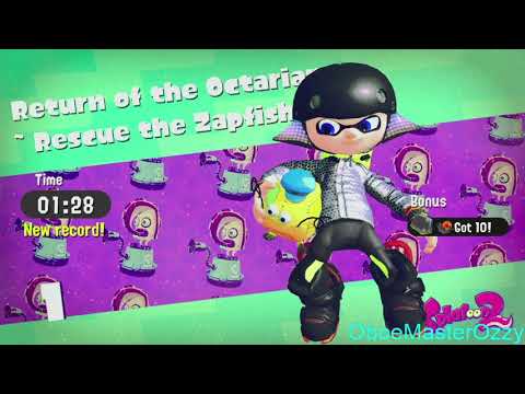 L1 Return of the Octarians in 1:28 PB (Splatoon 2 IL Speedrun)