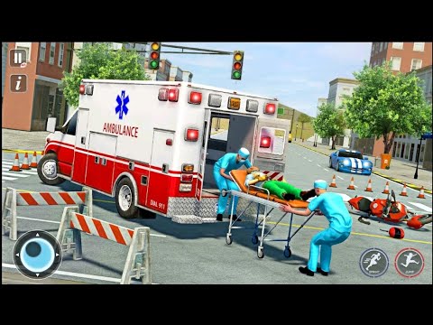 🚨 ROAD ACCIDENT RESCUE! Ambulance Simulator 🚑 | Emergency Save Mission