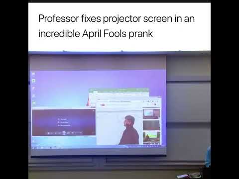 THIS NEVER GETS OLD! April fools teacher prank. ctto.