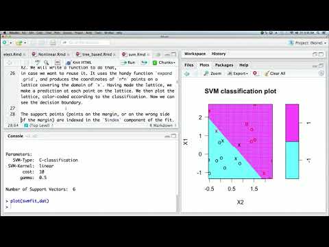 StatsLearning Chapter 9 part 1
