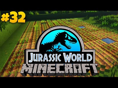 Jurassic World: Minecraft Dinosaurs | LET'S BUILD A FARM (Playthrough Part 32)