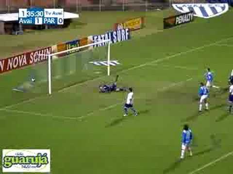 TV Avaí . Gols Avaí x Paraná 22/08/08
