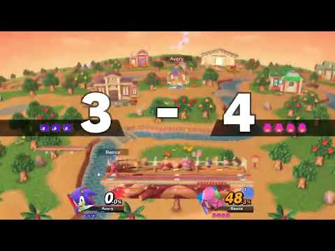 Super Smash Bros. Ultimate: Smashville 2 player 60fps
