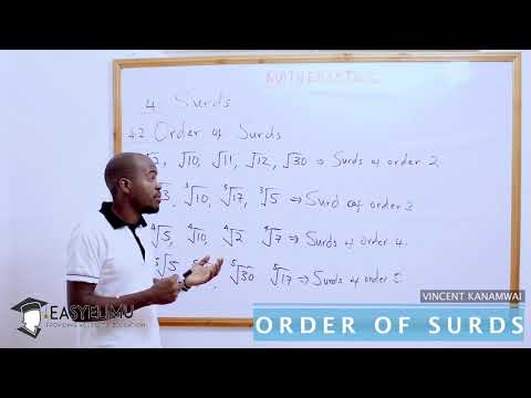 Surds - Form 3 Mathematics EasyElimu