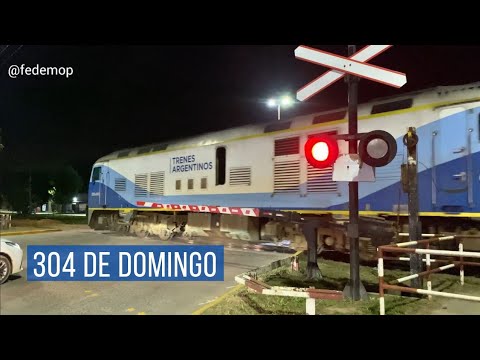 TREN A MAR DEL PLATA | Siguiendo al 304 de domingo por Brandsen #argentina #train 