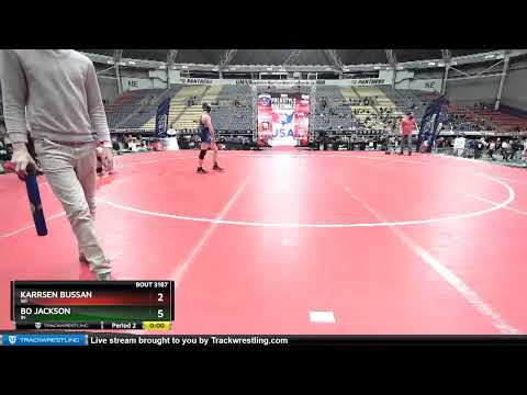 119 Lbs Quarterfinal - Karrsen Bussan, WI Vs Bo Jackson, IN Dcca