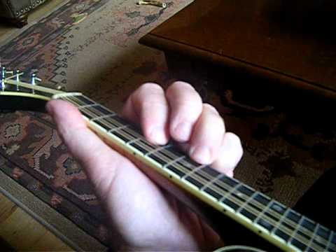 Mandolin double stops lesson