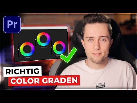Color Grading: So funktioniert es richtig in Premiere Pro! (für Anfänger)