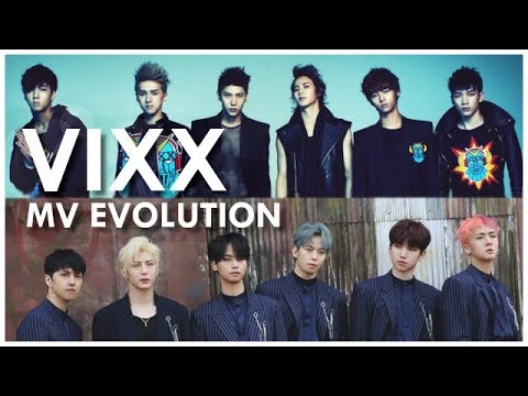 Evolution of: VIXX - Music Videos (2012-2018) [UPDATED]