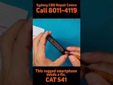 Take a look at this rugged phone's design... [CAT S41] | Sydney CBD Repair Centre #shorts