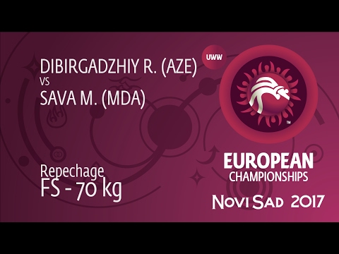 Repechage FS - 70 kg: R. DIBIRGADZHIY (AZE) df. M. SAVA (MDA), 7-0
