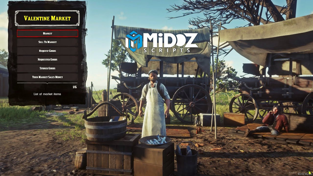 MidoZ Markets Script Reborn | VORP | RedM