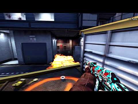 Mousesports Styko's 4K with HE Grenade and AK-47 on Train vs Faze @ ECS Season 4 Finals