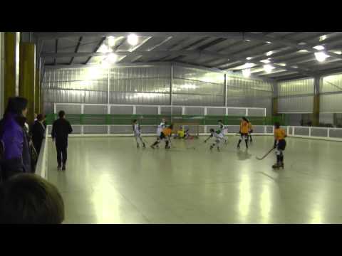 HC Cambre. Gol de Flor contra Liceo Alevin