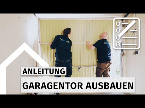 Garagentor ausbauen - So geht's | Anleitung casando