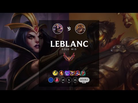 LeBlanc Mid vs Viktor - EUW Grandmaster Patch 12.10