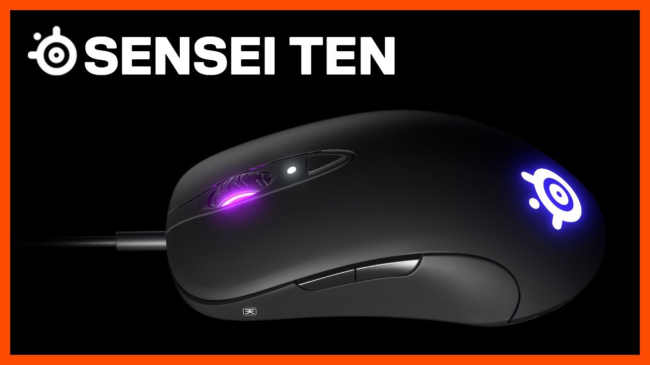 Ігрова миша Steelseries Sensei TEN (Black) 62527 video preview