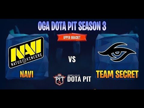 NAVI vs SECRET OGA DOTA PIT EU/CIS Upper Bracket Game 2 Nisha -Ember Spirit-: Player Perspective