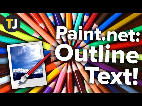 How to Outline Text with Paint.NET