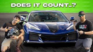 We Set a RECORD in the C8 Corvette Grand Sport.. sort of