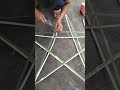DIY BAMBOO STAR Shorts Diy Star Christmas Youtubeshorts Amazing Trending Asmr Satisfying