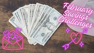February Savings Challenges No. 2 | Cash Stuffing $202