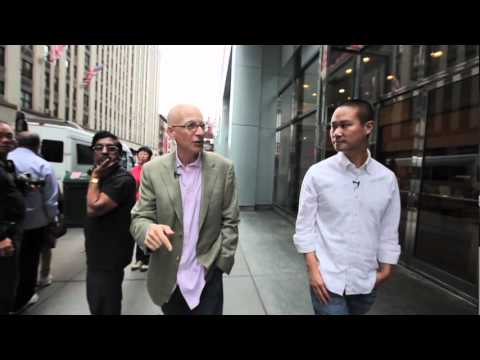 Times Square With Seth Godin