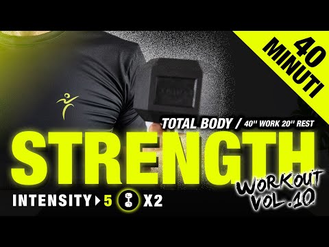 TOTAL BODY| STRENGTH WORKOUT VOL. 10- 40 min