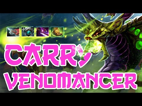 Venomancer Carry | Silver Edge, Eye of Skadi, Hurricane Pike, Boots of Bearing  | Turbo | Dota2
