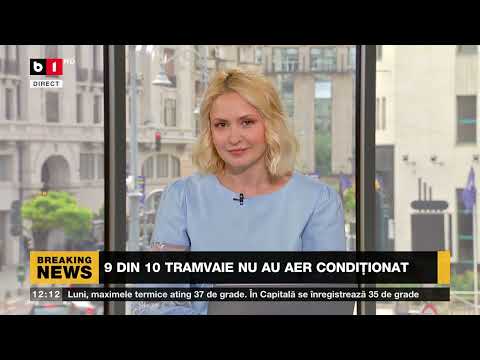 ȘTIRI B1 ORA 12.00 CU IRINA PETRARU - CONFERINȚĂ DE RECONSTRUCȚIE A UCRAINEI_Știri B1_4 iulie 2022