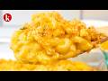 Baked Cheddar Mac Cheese With Ritz Crackers