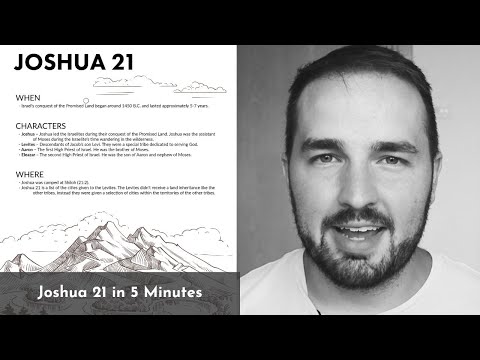 Joshua 21 Summary: 5 Minute Bible Study