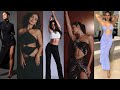 Esha Gupta Hottest Stylish Bikinis Photoshoot Esha Gupta S Looks From Black Dress To Blue Bodysuit