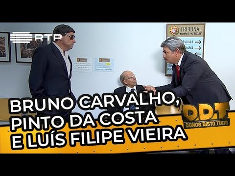 Bruno de Carvalho, Pinto da Costa e Luis Filipe Vieira em Tribunal | Donos Disto Tudo | RTP