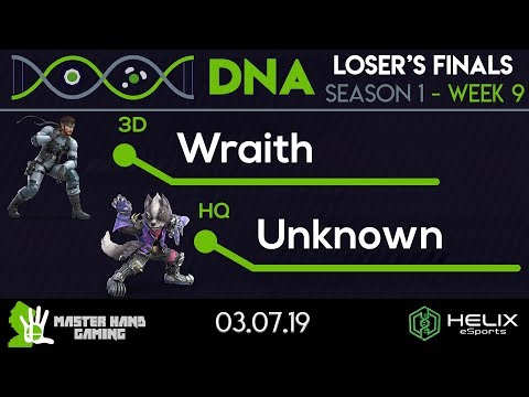 DNA 1.9 - 3D | Wraith (Snake) vs HQ | Unknown (Wolf) - L Finals