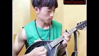 Música chinesa no bandolim