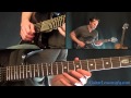 Metallica - One Guitar Lesson Pt.3 - Second Solo