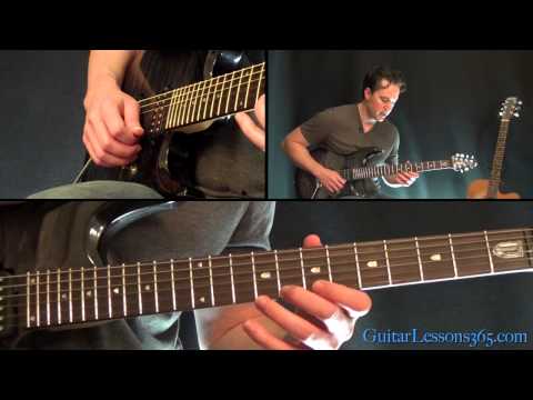 Metallica - One Guitar lesson 3
