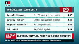 PONTURILE ZILEI: Rețetă de succes » Fotbal + Hochei + Tenis!