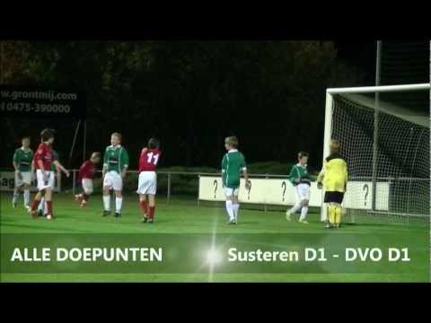 Alle Doelpunten Susteren D1 - DVO D1 (1-7)