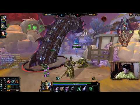 Smite: HOW TO win a 2v3 in Ranked Joust!!! (SWEATY!!) ChrispyTots! Season 7!!