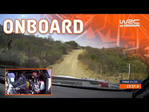 FULL 35KM STAGE - SS21 Evans/Martin | WRC Guanajuato Rally México 2023