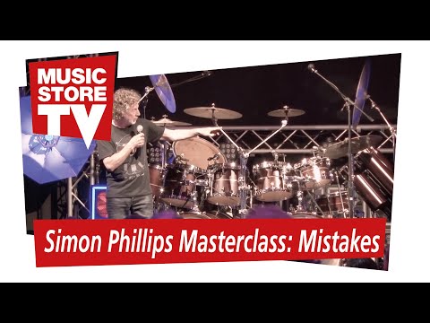 Simon Phillips Masterclass: Mistakes