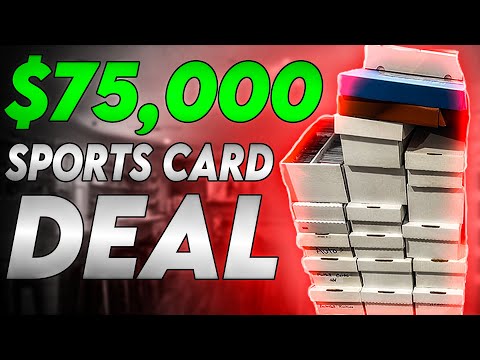 MY BIGGEST SPORTS CARD PURCHASE EVER 🤯 MASSIVE COLLECTION PURCHASED!