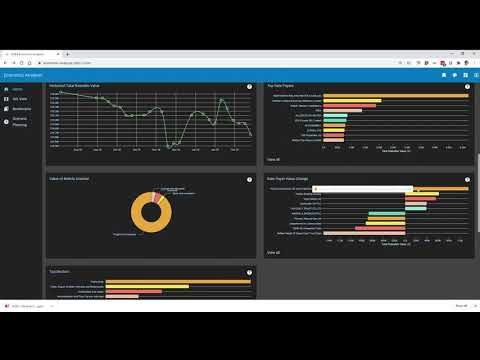 Economic Analyser walk-through