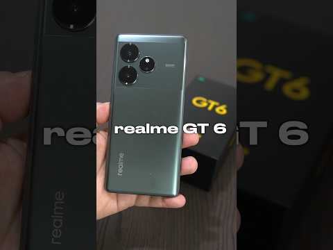 realme GT 6 Unboxing (ASMR) + First Look #realmegt6