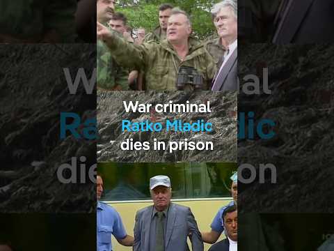 Convicted war criminal Ratko Mladic dies aged 84 | DW News