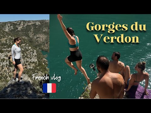 FRENCH VLOG🇫🇷 We went to the most beautiful canyon in Europe (with subs)