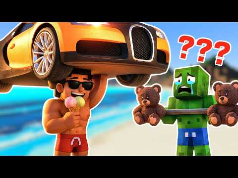 Bodybuilding Challenge (ALL EPISODES) - Minecraft Animation