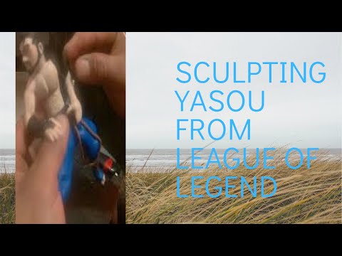 sculpting yasou from league of legends /epic polymer clay tutorial